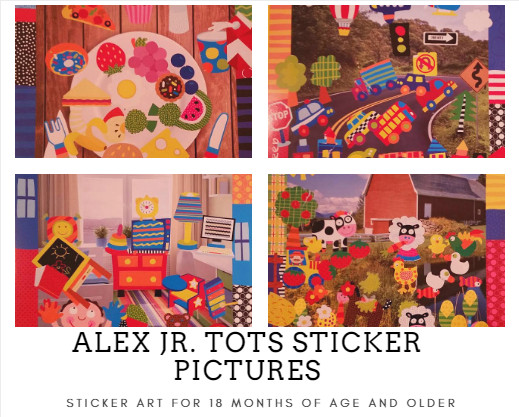 sticker art supplies for toddlers