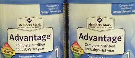 Sam's sales baby formula