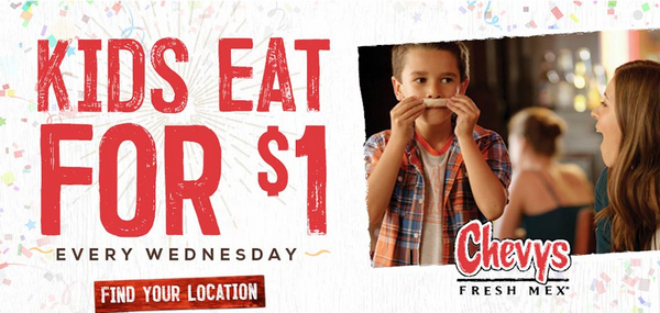 kids eat free chevys bay area